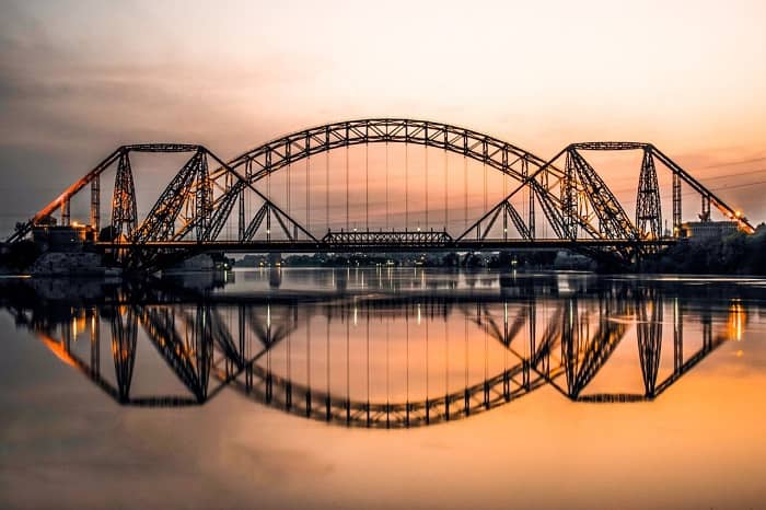 Sukkur Barrage in Karachi